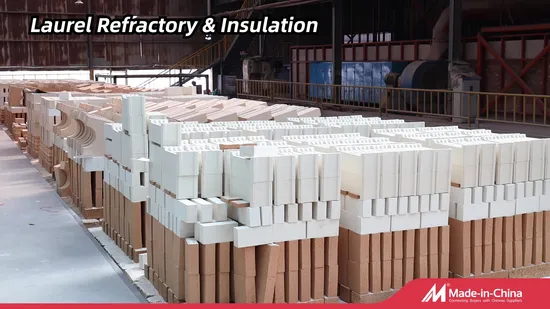 Fireproof Clay Insulating Ceramic Wear Resistant Insulation Andalusite Silica Mullite Tile Anchor Bauxite Fireclay Fire Refractory Lining High Alumina Brick
